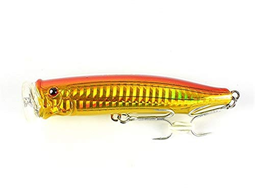 100 mm 120 m Topwater Lure Popper Meeresangelköder Top Water Hard Bait Drillingshaken Starke Versuchungsköder(NSB131,120mm 29g)