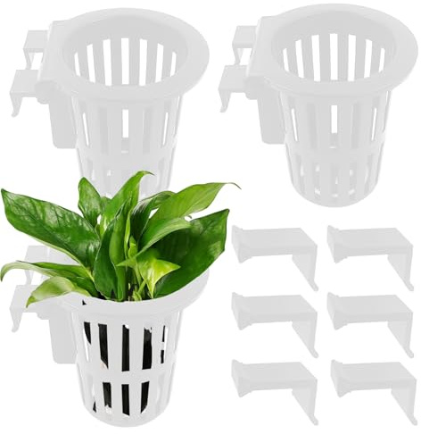 Aquaponics Anbausystem Fischzucht,Schwimmende Wasserpflanze - Aquatische Dekoration Ornamente Für Süßwasser Unterwasser Teich Hydroponik