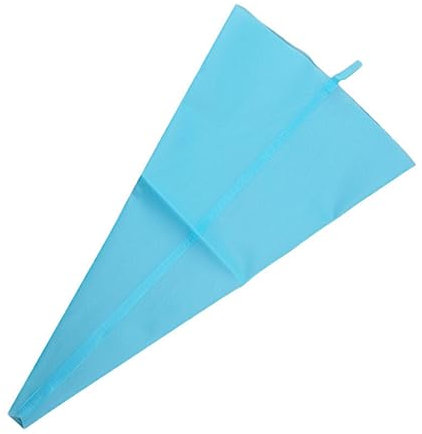CIYODO Pastelera Compatible de 12 Pulgadas Manga de Silicona Reutilizable Recortable Azul, Función Boquillas para Decoración de Pasteles y Galletas