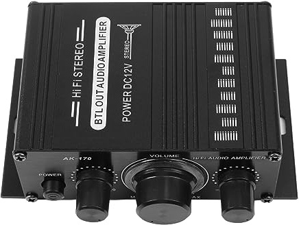 Amplificateur de Puissance Audio Automobile Amplificateur STÉRÉO Mini STÉRÉO Amplificateur avec Une Taille compacte 12V pour Le système stéréo