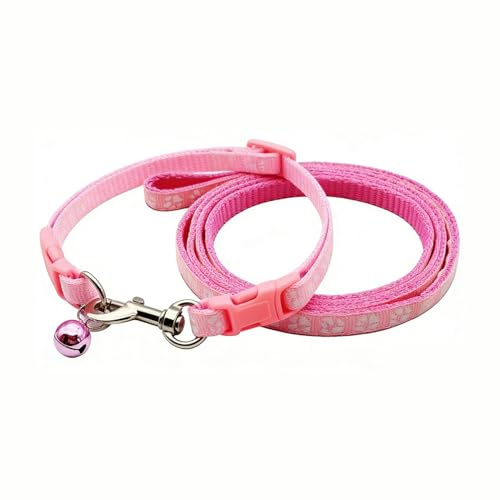 2 Stück Welpenhalsbänder mit Leine Set,Hund Halsband Welpen Kleine Hunde Halsbänder Leinen Welpe Zubehör Pet Leash Hundeleine Hundehalsband Plüschhund Chihuahua Welpenhalsband,für Dog Erziehungshilfen