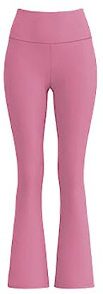 2026 fashionabla långa byxor för flickor på våren som yogaleggings med utvalt ben för aktiva småbarn, ROSA, 11-12 år