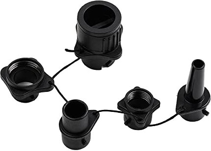 Heytur Pumpenadapter für Schlauchboot/SUP und Kite/Boston-Ventil – für konventionelle Luftpumpe – Luftventil-Adapter