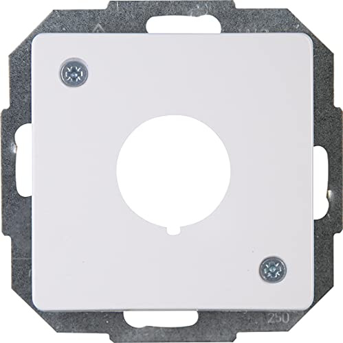 Kopp HK05 - Abdeckung für Befehlgeräte, Farbe: arktisweiß, 10er Pack, 331702004