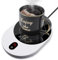PYXISTIFY 200W Coffee Cup Warmer – Electric Coaster with 5 Temp Gears up to 212℉ (100℃) – Auto Shutoff - Waterproof Plate Boils Water – Heating Wax, Tea, Cocoa, Milk – Smart Beverage Warming (No Cup)