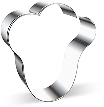 WDYJMALL Rabbit Bunny Paw Print Shape Cookie Cutter