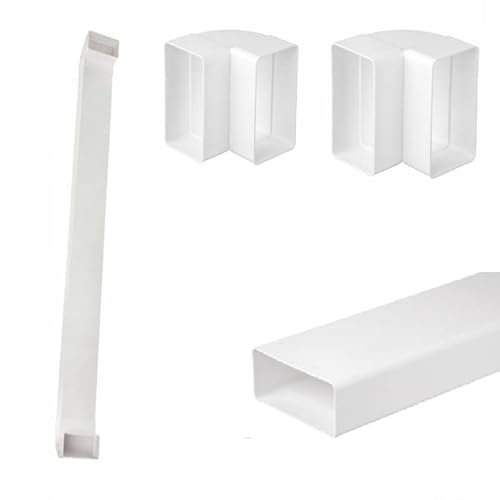 Set di canalina per cavi TV, 100 cm, canalina per cavi invisibile, canale TV, tubo di installazione elettrico