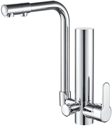 Küchen Armatur Vollkupfer-Wasserhahn Mit Direktem Trinkwasser Filter Wasserreiniger Leitungswasser Heißes Und Kaltes Wasser Waschbecken Wasserreiniger Wasserhahn