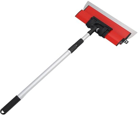 Herramienta para Desnatar Paredes, Espátula para Alisar Paneles de Yeso de Acero Inoxidable con Ergonómico, Hoja Flexible, 9.84 Pulgadas, 15.75 Pulgadas, 23.62 Pulgadas, Hoja