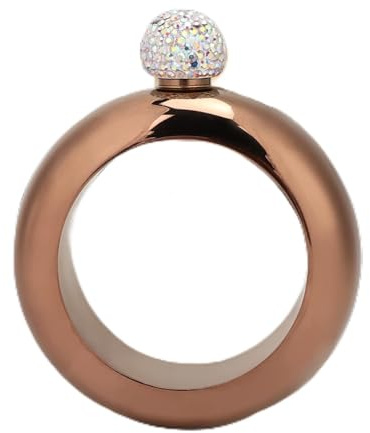 Frascos para Licor para Mujeres, Pulsera Frasco de Acero Inoxidable Vino Alcohol Jarra Pulsera Portátil Pulsera Petaca, Pulseras de Petaca para Mujer Muñeca Petaca Embudo para