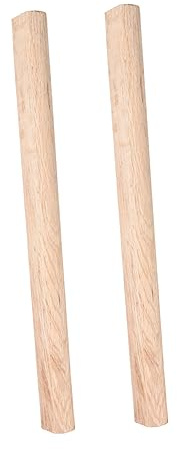 Angoily 2pcs Wooden Handle Replacement for Axes Labor-saving and Money-saving Wood Handles for Log Splitting and Woodwork Tools Sturdy Wood Material