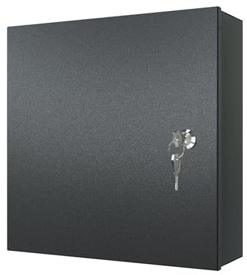 Stalflex Scatola Derivazione Esterna 300x300x100mm IP20 - Scatola Elettrica da Esterno in Acciaio - Cassetta di Derivazione Impermeabile e Resistente alla Polvere