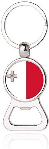 Accessori portachiavi regalo souvenir souvenir portachiavi in vetro cristallo portachiavi birra birra Malta