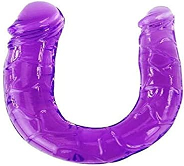 Baile Anal Dildo Doble En Gelatina Flexible 300 g
