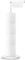 YUET Porte-Rouleau de Papier Toilette sur Pied en Acier Inoxydable pour Salle de Bain 5 Rouleaux de Papier Hygiénique Distributeur avec Base Lourde WC Dérouleur,Anti-Rouille,Blanc