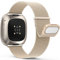 Yoohoo Armband Kompatibel mit Fitbit Versa 3 Armband/Fitbit Versa 4 Armband/Fitbit Sense Armband/Fitbit Sense 2 Armband,Edelstahl Metall Magnet Ersatzarmband für Damen Herren