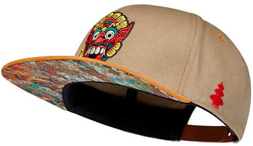Cadency® Snapback Cap Bali, Khaki, Unisex, Größenverstellbar