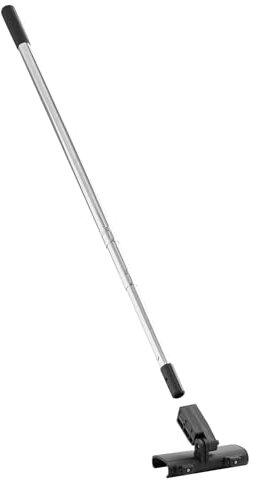 VEVOR Kit de Desnatado Mango y Accesorio de Cuchillo Alisador Fijador, Juego de Herramientas Profesionales, Cuchillo para Limpiar Paneles de Yeso, para Placas de Yeso, Paneles de Pared, sin Hoja