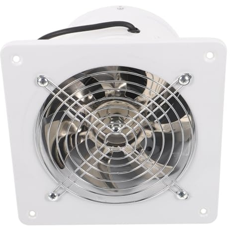 Yardenfun Ventilateur Extraction Inox pour Cuisine et Salle de Bain Installation Facile Système de Ventilation Puissant Design Moderne et Élégant pour Éliminer Fumées et Odeurs