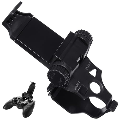 ELAYARD Verstellbare Gamepad halterung aus Robustem Abs Ergonomischer Handyclip für Mobiles Gaming Kompatibel mit Controller Flexibler Halter mit Sicherem Sitz für Smartphone spielspaß