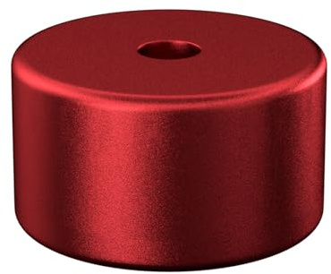 WKabnkn Adaptador de disco de aluminio para reproducción larga retro, minimiza el ruido, diseño de fácil fijación, multicolor, adaptador de tocadiscos de larga duración