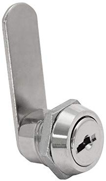 IFAM Cerradura de Lengüeta C111F, Para Buzones, Taquillas, Muebles, Armarios, Cajones, Incluye 2 Llaves de Serreta, Aleación de Zinc, Seguridad y Protección