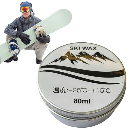 Für Skateboards – 80 ml schnelle Skatingpaste – Wachs für Skier – für optimale Leistung beim Skaten, Skateboarden und Wintersport