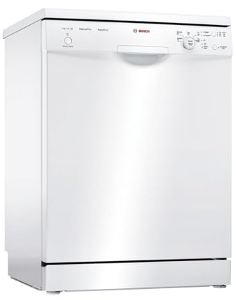 Bosch Elettrodomestici Serie 2 SMS25AW01J Lavastoviglie da libero posizionamento 12 Coperti, Classe Energetica A++, Bianco