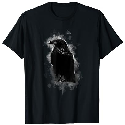 Raven Crow Gothic Tshirt T-Shirt