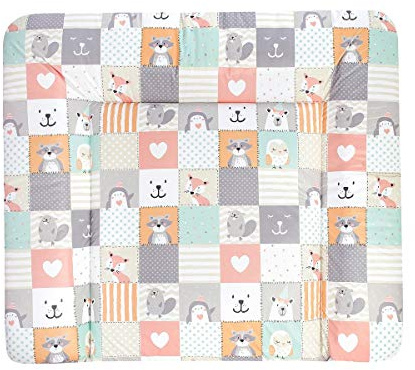 Julius Zöllner Wickelauflage Softy 85x75 cm - Wickelunterlage - wasserdicht und abwischbar - Made in Germany – Oeko-Tex Standard 100 – Memory