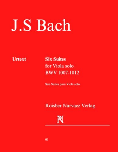 Six Suites for Viola Solo: Suites for Viola Bach