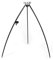 Dreibein mit Kurbel H 200 cm aus Naturstahl Grill Tripod Grillständer Schwenkgrill CookKing