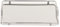 Bandeja de Acero Inoxidable,Bandeja de Servicio, Bandeja Rectangular Grande, Elegante Bandeja Rectangular de Acero Inoxidable con asa, Bandeja Comercial Multifuncional para Tazas de café, Agua, f