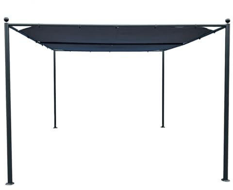 pergola 3x4m avec Toile 180gm/2