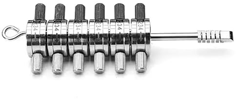 HUK 6 Cut Tibbe Outil de crochetage et décodeur de serrurier pour Ford