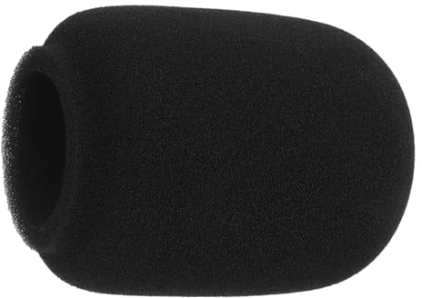 NUOBESTY 20pezzi Coperture in Per Microfono Anti-pop Coperture Antivento Per Microfono Pratici Accessori Per Protezioni in