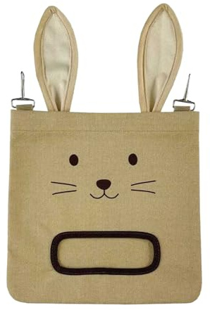 Heuhalter für Kaninchen, hängbar, für Heu, Spendertasche, Aufbewahrungshalter für kleine Haustiere, Tiere, Chinchillas, Hamster, Hasenkäfig-Zubehör
