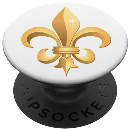 Phone Grip Design New Orlean Fleur De Lis Mardi Gras PopSockets Adhesive PopGrip