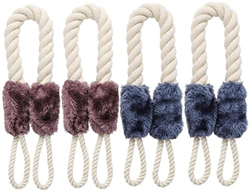 Anti-Collision Door Handles Rope Pet Teeth Protection Rope Buffer Doorstop Rope Soft Durable for Bedroom Door Balcony Door