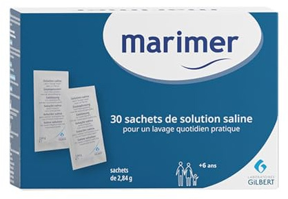 Marimer lavage nasal sachets de solution saline