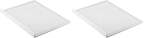 Guzzini Kitchen Active Design Non Slip Chop Tagliere, Bianco, 29.4x2x0.5 cm (Confezione da 2)