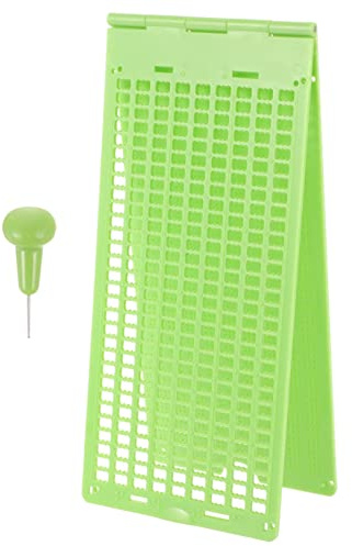 Braille Plate For Blind 30 Celle Plastico Tavoletta Scrittura | Kit di Scrittura Braille e Braille per Non Vedenti, Piastra di Scrittura Braille in Plastica, Decorazioni Scuola