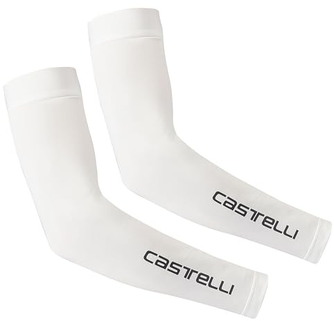 CASTELLI UPF 50 + Light Arm 2 Sleeves, Blanco, L Unisex