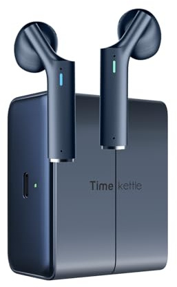 Timekettle Appareil de Traduction W4 - Traduction simultanée bidirectionnelle, Appareil de Traduction de Langue avec 40 Langues et 93 Accents en Ligne, écouteurs de Traduction avec Application