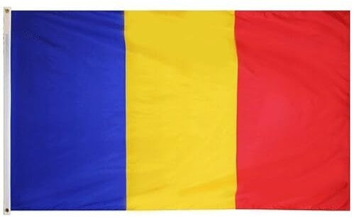 5ft x 3ft Romanian National Flag Sporting Events Pub BBQ Decorations for Football Sports World Cup 2023 Banner Fan Support Table Cover