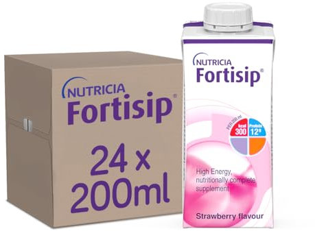 FORTISIP BOTTLE STRAWBERRY 200ml x24