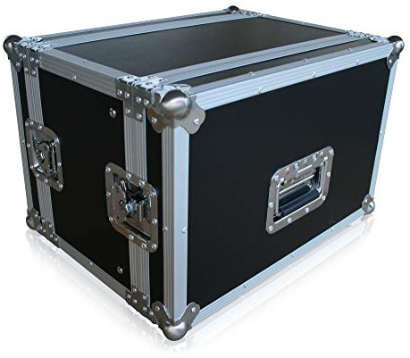 Effektrack 7HE 25cm tief Flightcase Effekt Rack 19 DD Case Siderack Butterfly