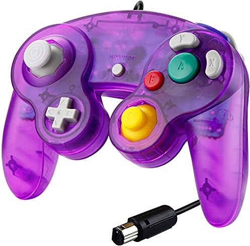 SONVIEE Controller für Gamecube,Wired NGC Controller für Game Cube Classic Game Cube NGC Super Smash Bros GC Gamepad für Gamecube GC Mario Party Spiele Wii U Switch