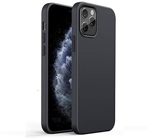 gueche For iphone 11 Pro Case, [Slim Fit] Shockproof [Protective Case] Cover, Gel Rubber Phone Case For iphone 11 Pro Coque Funda Hülle Smartphone - Black