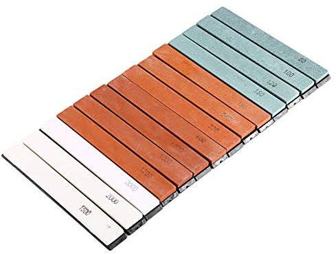 SEAFRONT Piedra de Afilar 3000 Grit Pro Sistema de Afilado Piedra de Pulido Afiladores de Cuchillos Manuales Herramienta de Grano 150 Mm X 20 Mm X 5 Mm